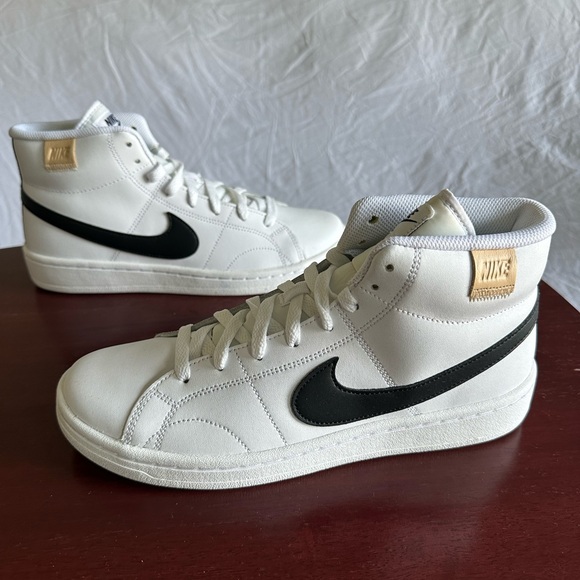 Nike Other - Nike Court Royal 2 size 8 White and Black mid-Top Sneakers Classic Design